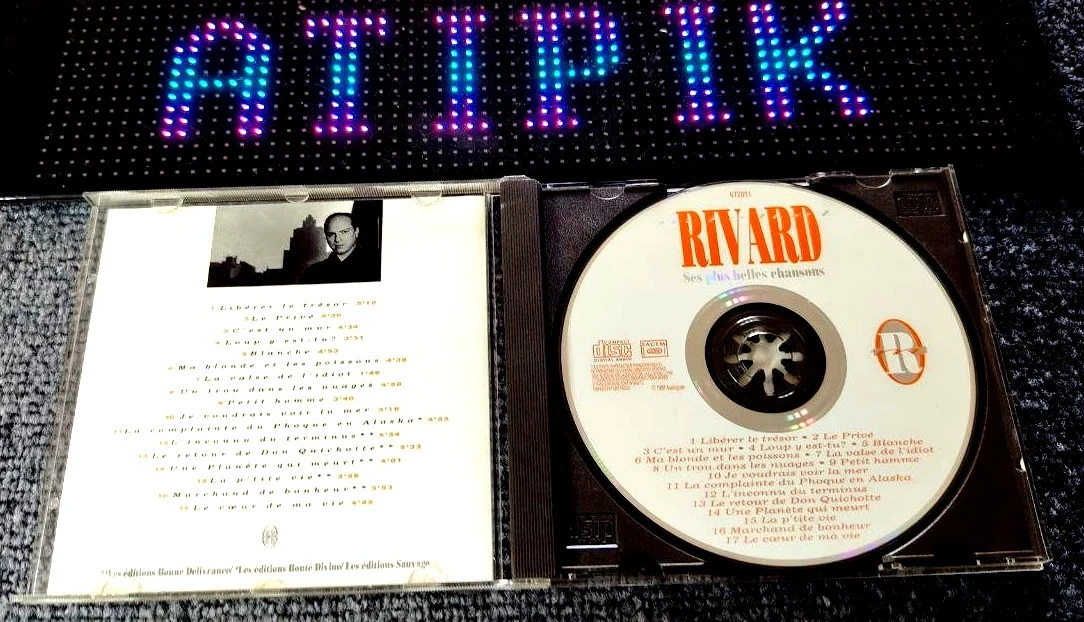 🎸 Cd Michel Rivard - Ses Plus Belles Chansons - Québec Raro – photo 3